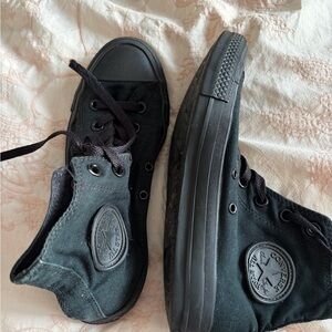 Converse Charcoal High-Top Sneakers
